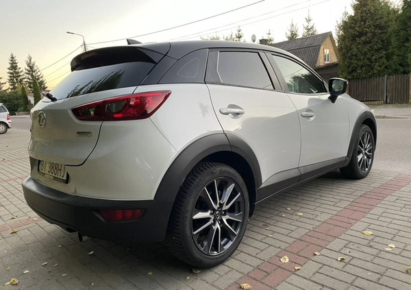 Mazda CX-3 cena 66500 przebieg: 122000, rok produkcji 2016 z Białystok małe 154